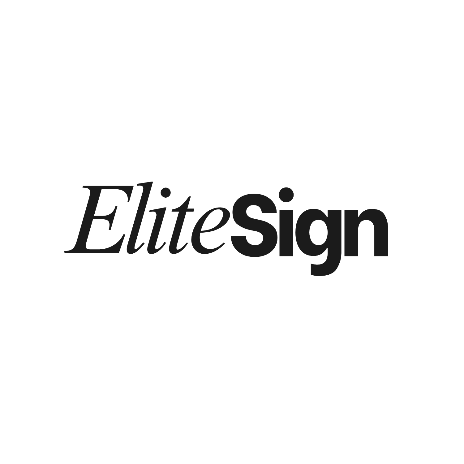 Elite Sign